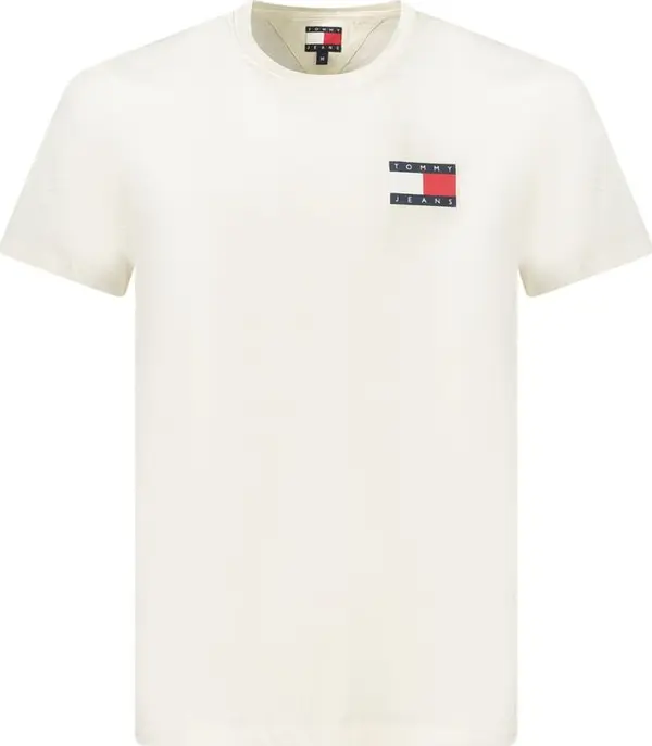 White Cotton Men's T-Shirt