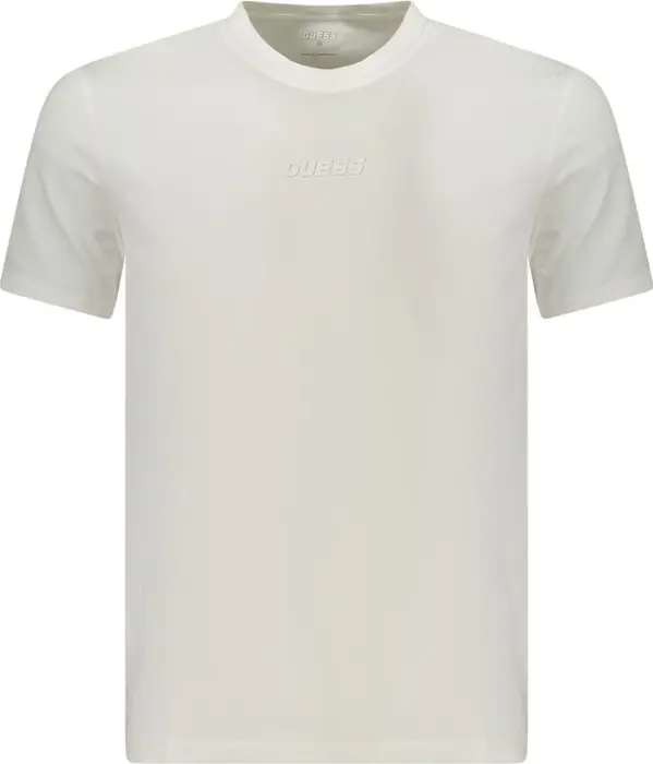 White Cotton Men T-Shirt
