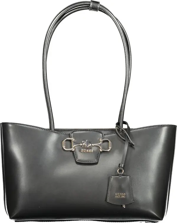 Nero Poliuretano Woman Handbag
