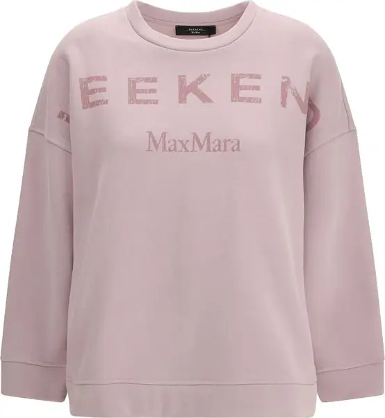 Purple Cotton Sweatshirt