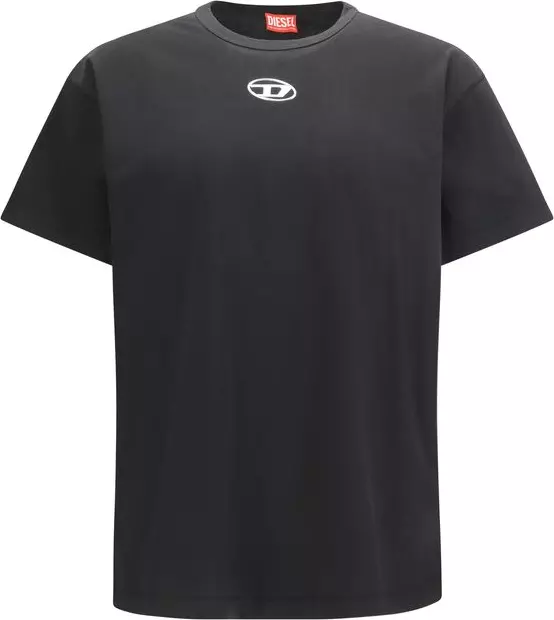 Black Cotton T-Shirt