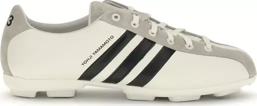 White Calf Leather Bos Taurus Athletic Sneakers