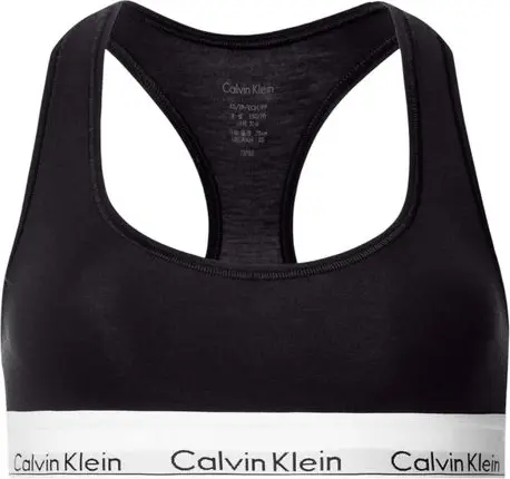 Black Cotton Bra
