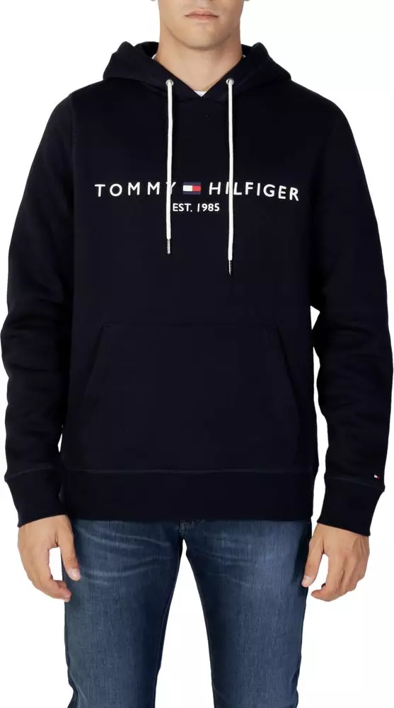 Blue Cotton Hoodie
