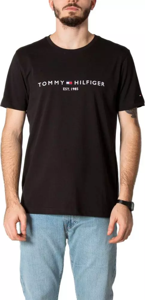 Black Cotton T-Shirt
