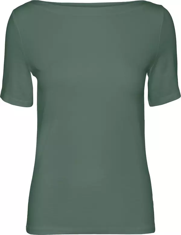 Bicolor Viscose T-Shirt
