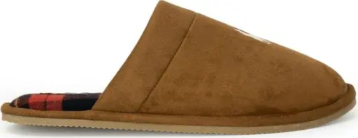 Beige Polyester Slippers