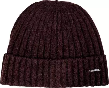 Bordeaux Marabou Cap (Baseball Hat)