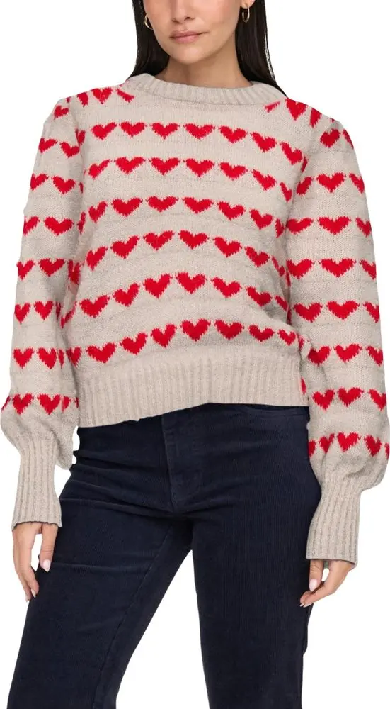 Beige Polyester Sweatshirt