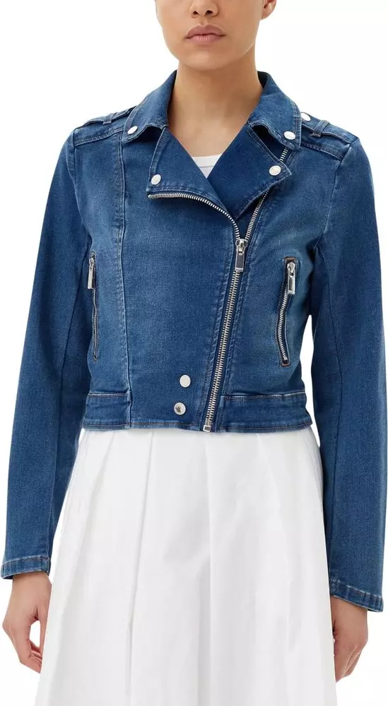 Blue Cotton Denim Jacket