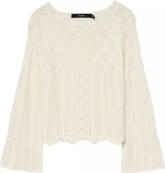 Beige Cotton Sweatshirt