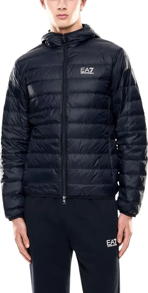 Blue Polyamide Shell Jacket