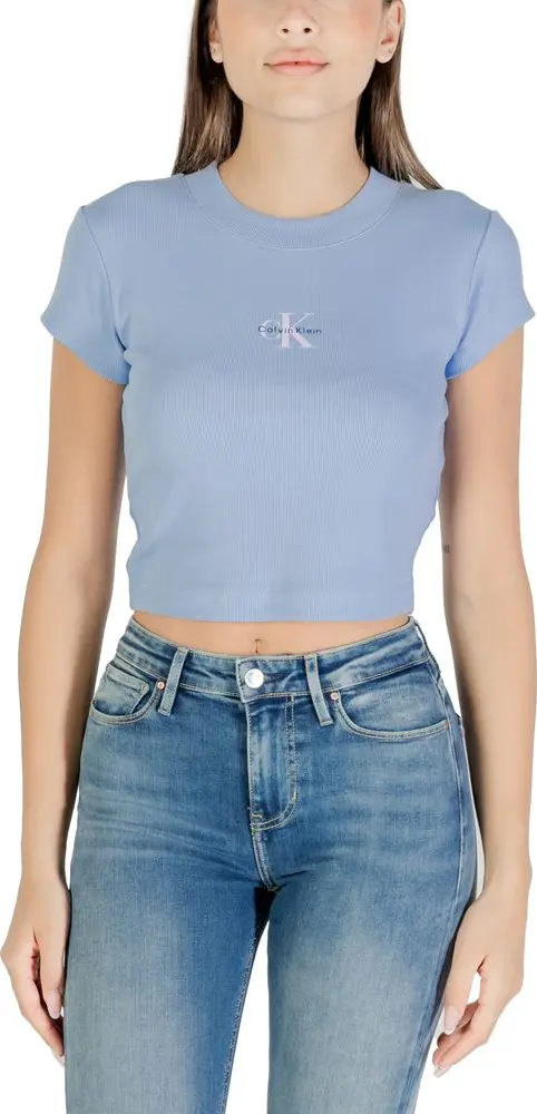 Blue Cotton T-Shirt