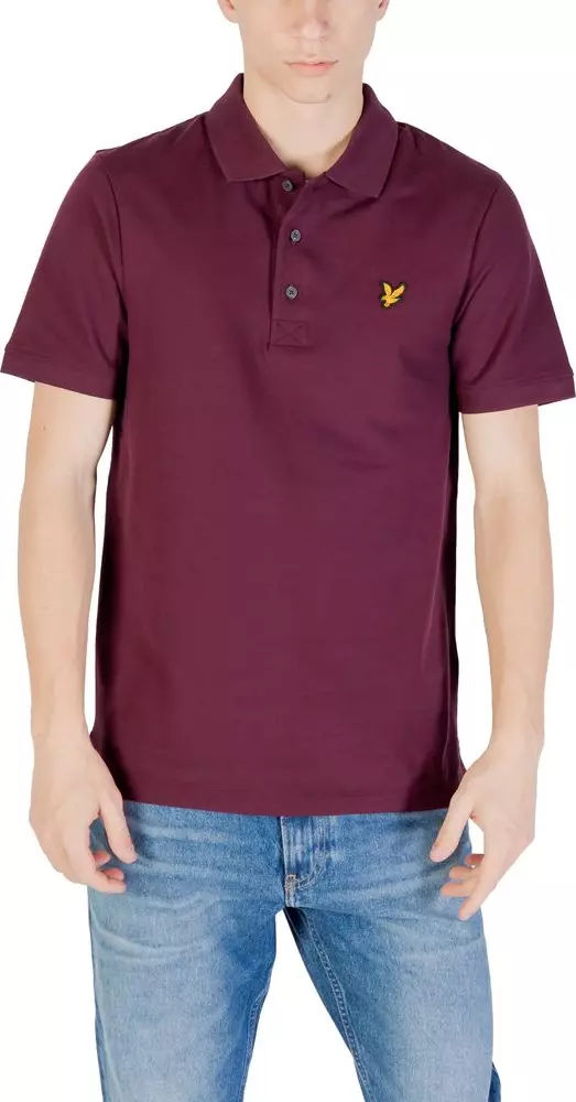 Bordeaux Cotton Polo Shirt