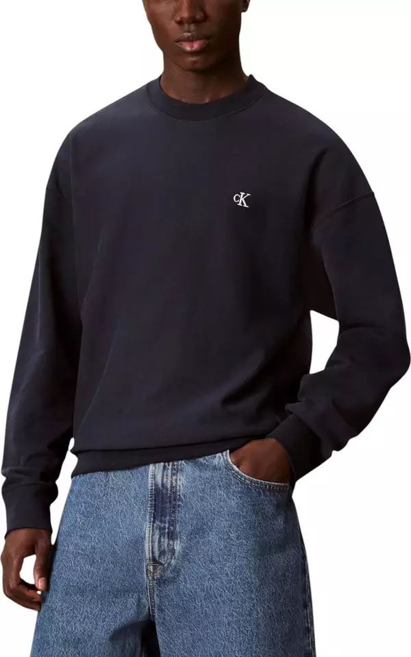 Blue Cotton Sweatshirt