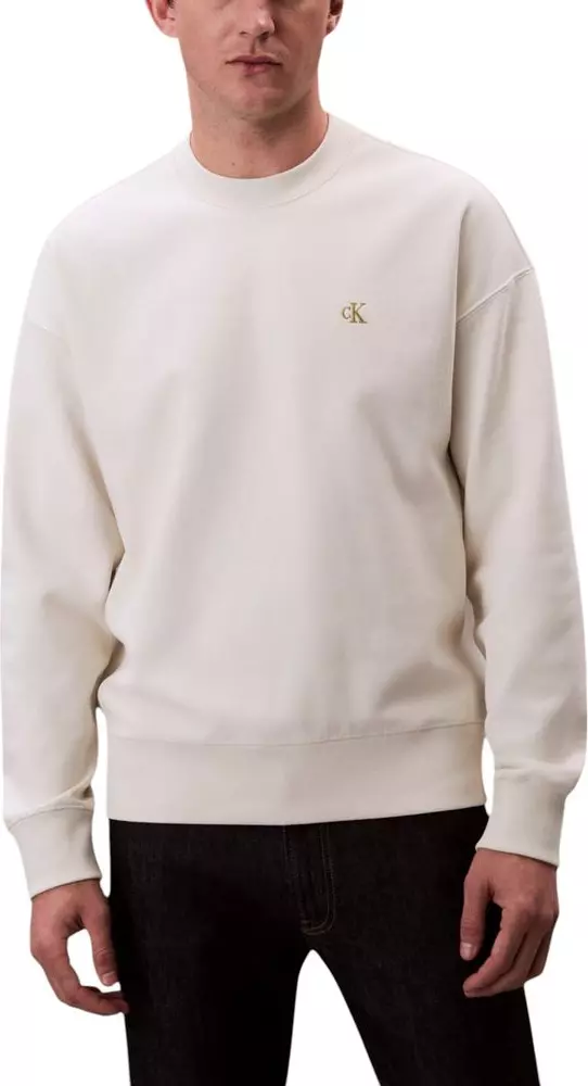 White Cotton Sweatshirt