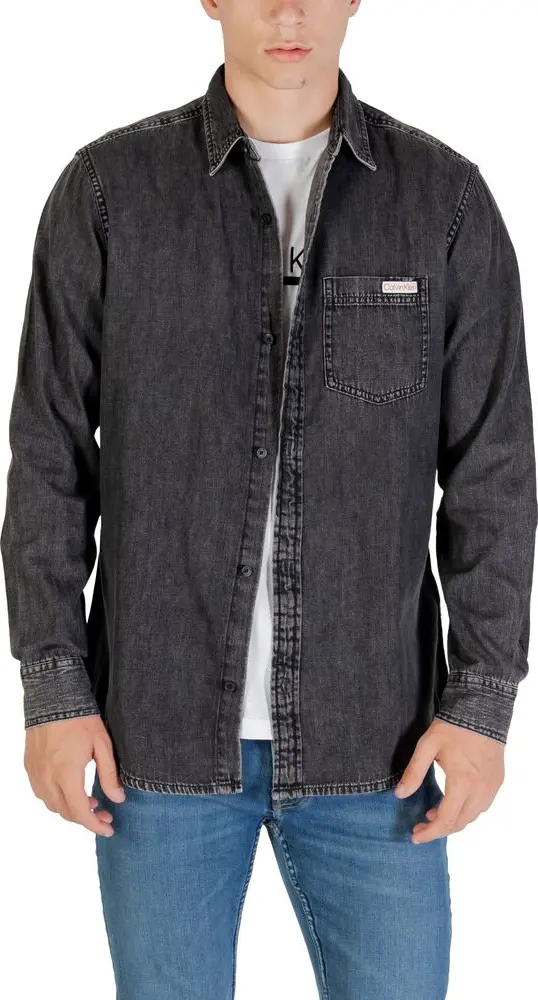 Black Denim Shirt