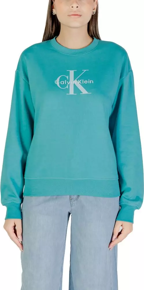 Blue Cotton Sweatshirt