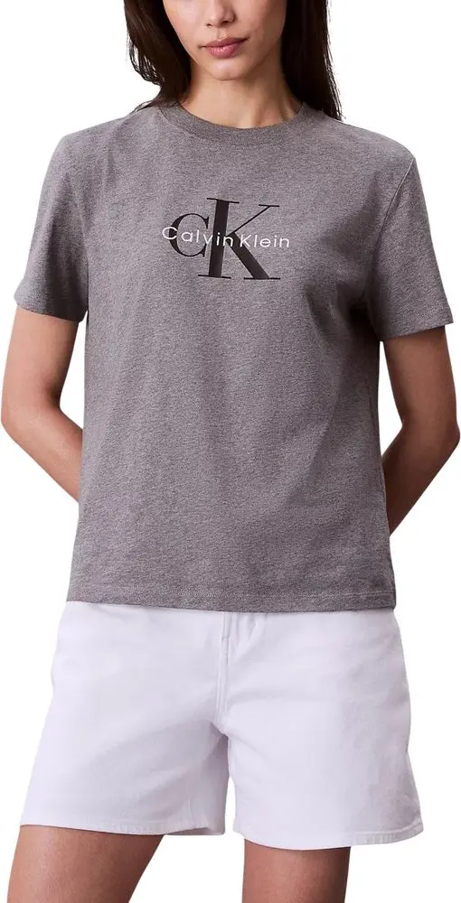 Gray Cotton T-Shirt