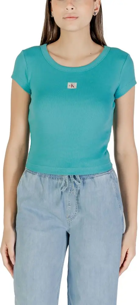 Blue Cotton T-Shirt