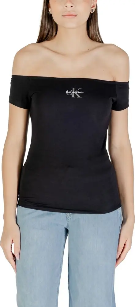 Black Cotton T-Shirt