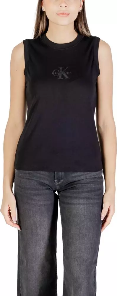 Black Cotton T-Shirt