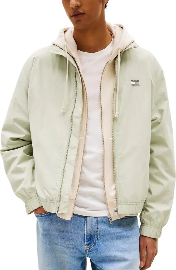 Bicolor Recycled Polyamide Bomber