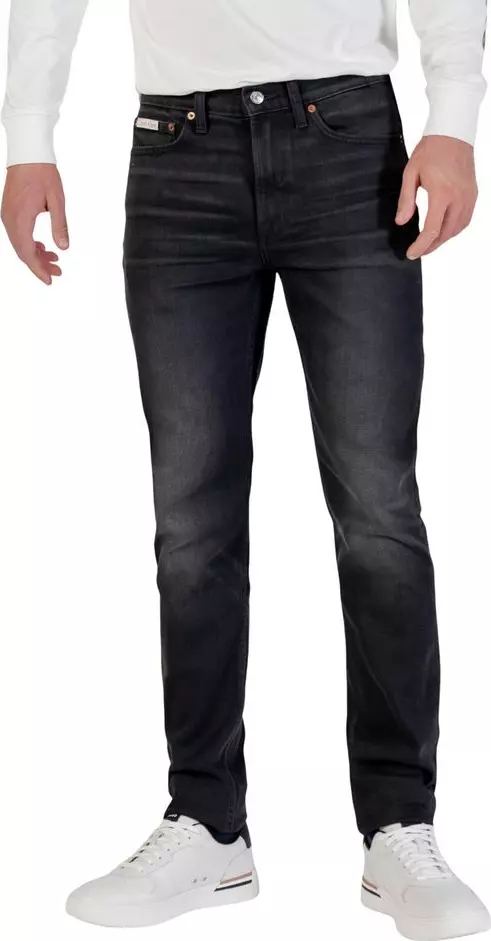 Blue Cotton Skinny Jeans