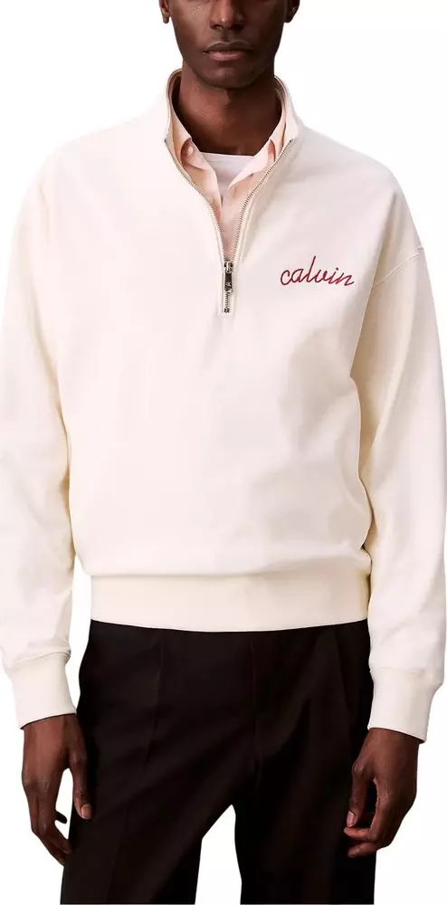 White Cotton Sweatshirt