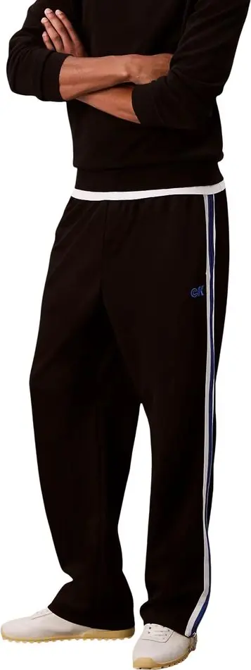 Black Polyester Joggers (Workout Pants)