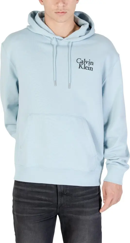 Blue Cotton Hoodie