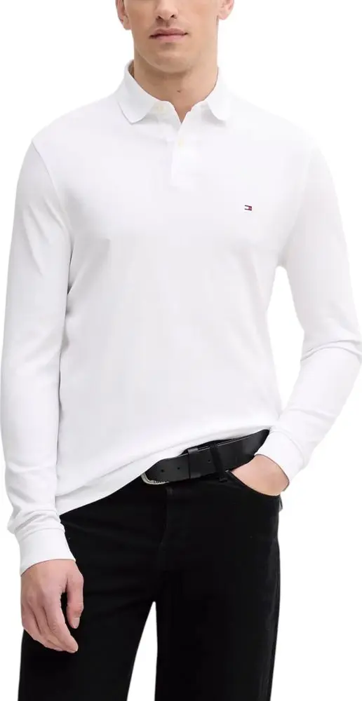 White Organic Cotton Long Sleeve T-Shirt