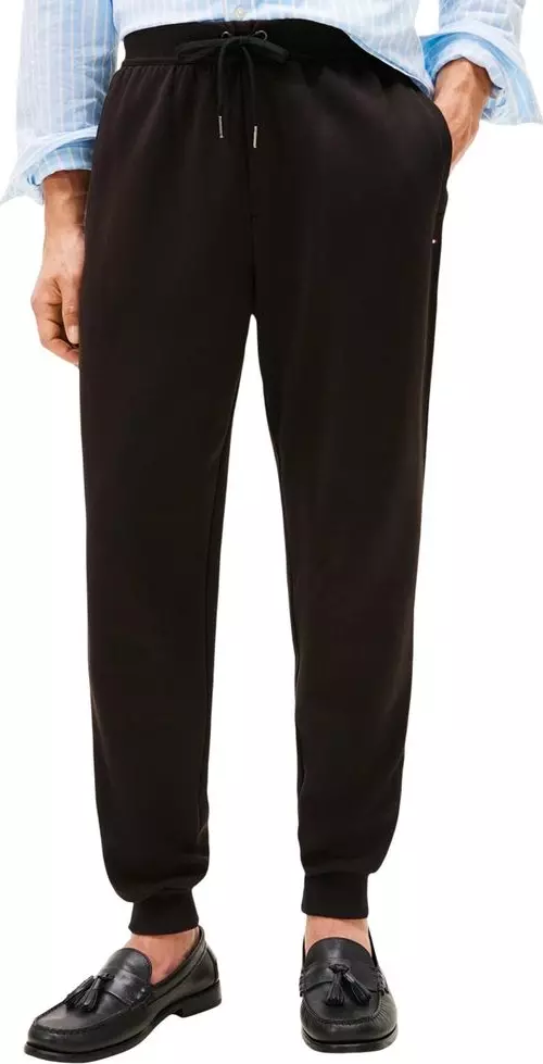 Black Cotton Joggers (Workout Pants)