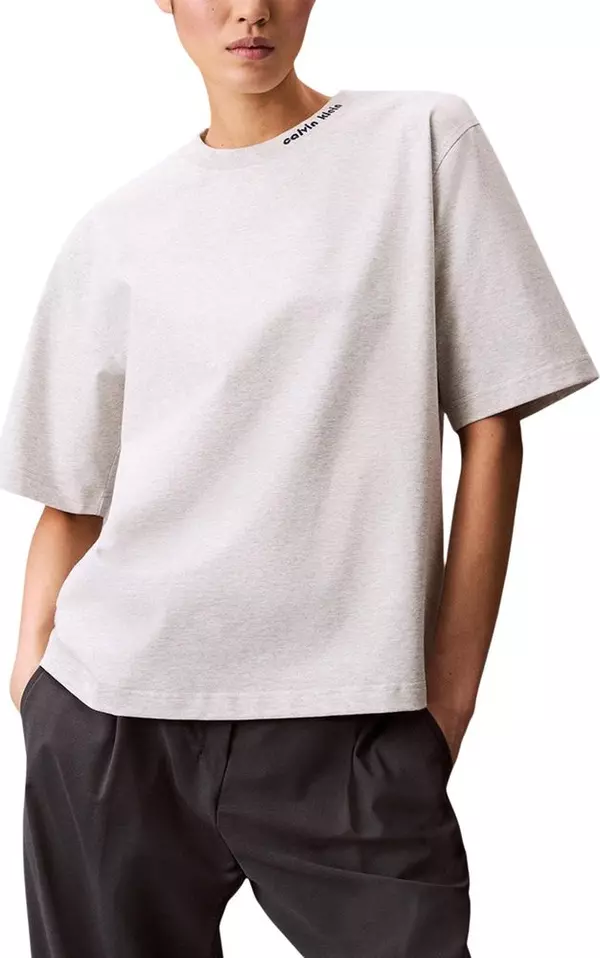 Gray Cotton T-Shirt