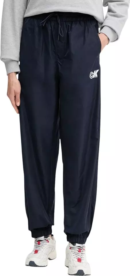 Blue Recycled Polyester Joggers (Workout Pants)