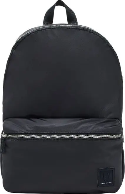 Black Polyamide Backpack