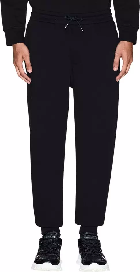 Bicolor Cotton Joggers (Workout Pants)