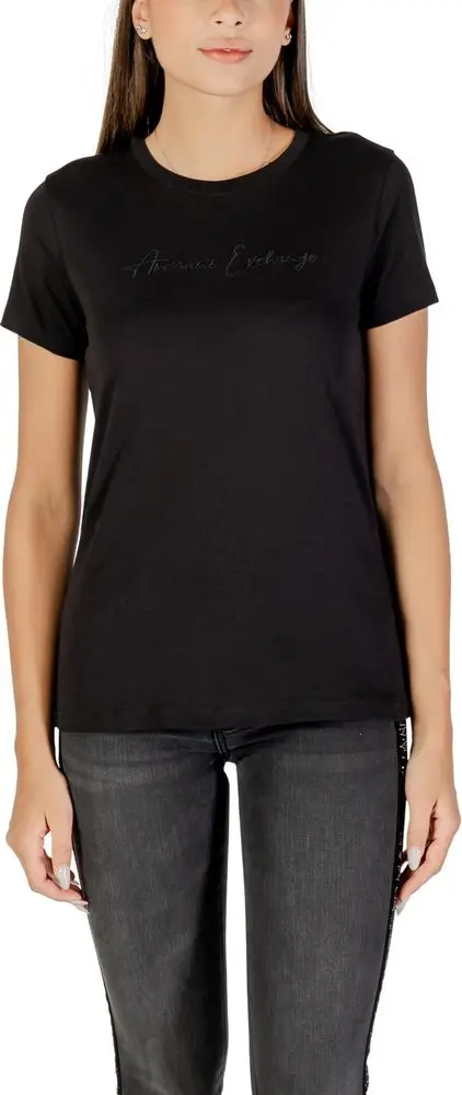 Black Cotton T-Shirt