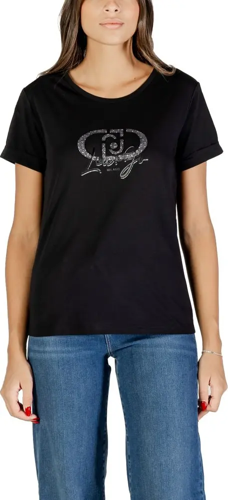 Black Cotton T-Shirt