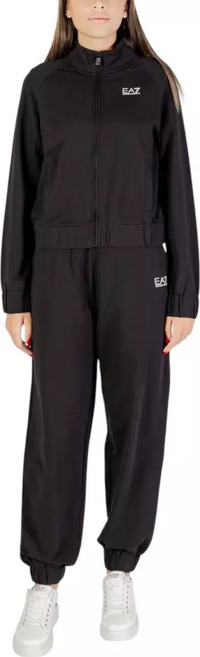 Black Cotton Tracksuit