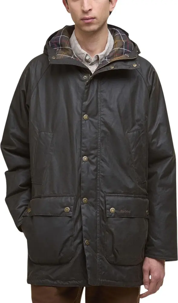 Green Cotton Parka
