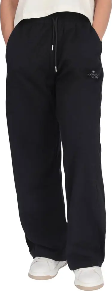 Black Cotton Joggers (Workout Pants)