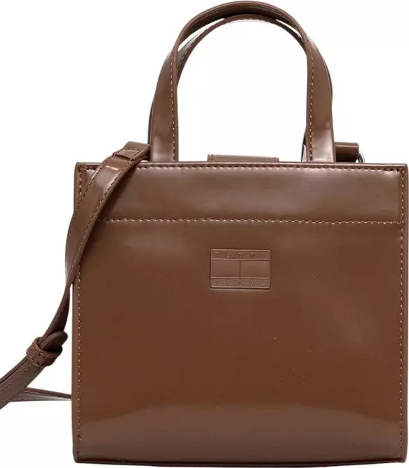 Beige Polyethylene Handbag