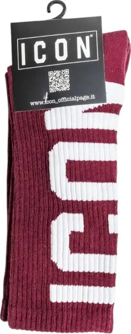 Bordeaux Cotton Socks