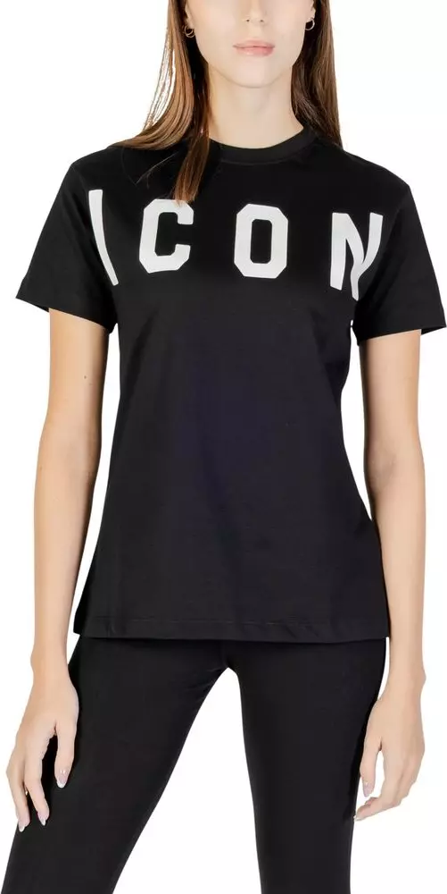 Black Cotton T-Shirt