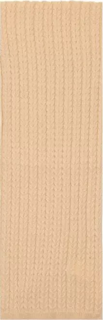 Beige Polyester Scarf