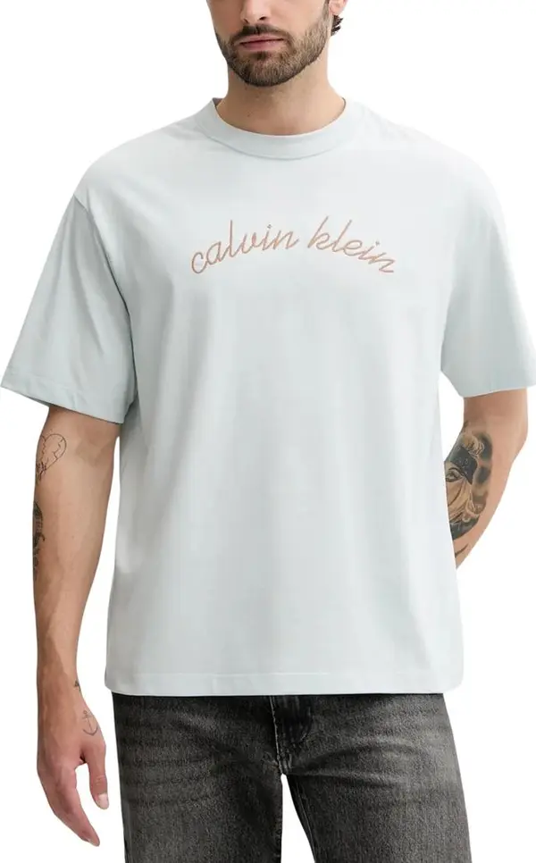 Blue Cotton T-Shirt