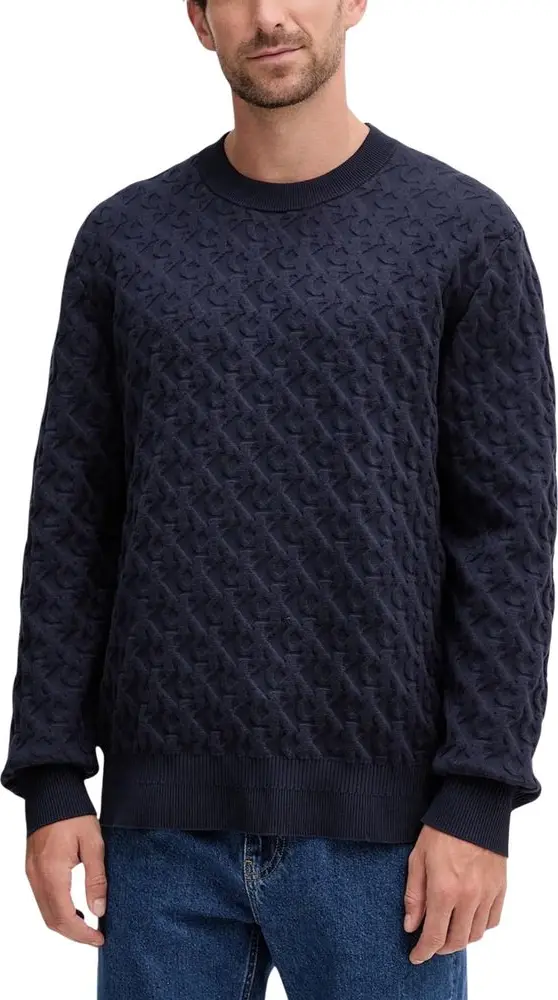 Blue Cotton Sweatshirt