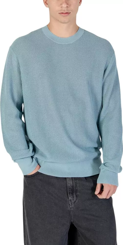 Blue Cotton Sweatshirt