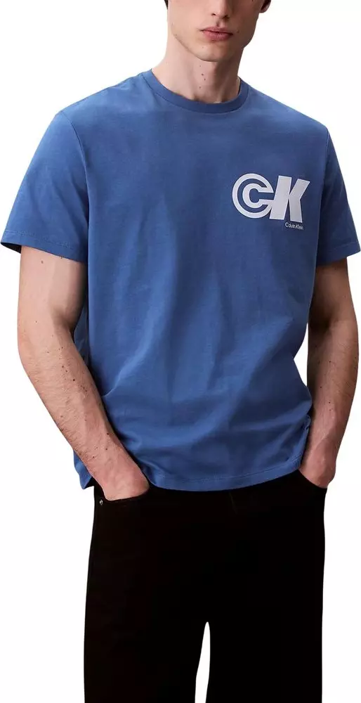Blue Cotton T-Shirt